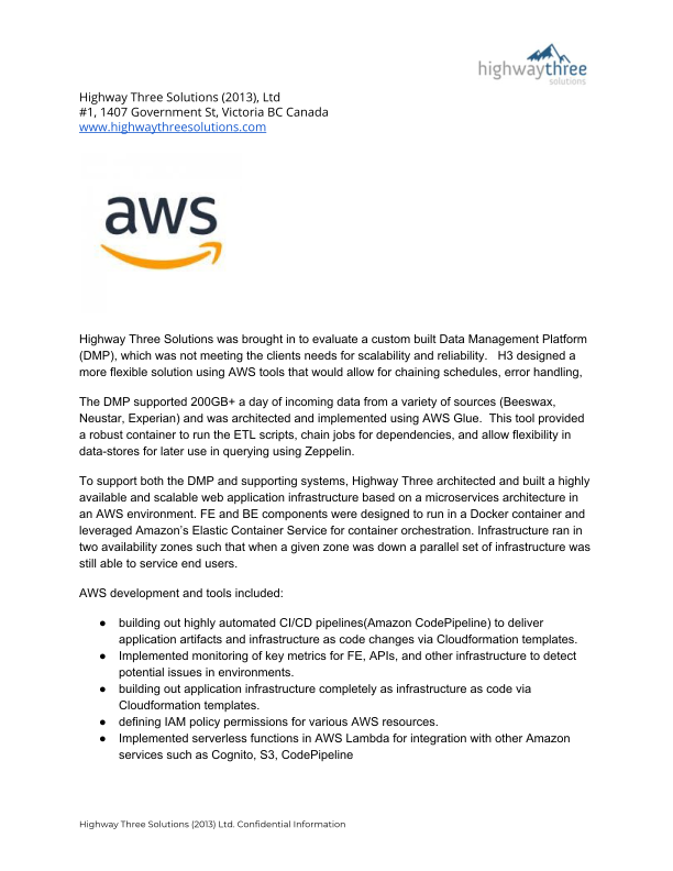 AWS DevOps Case Study PDF download.